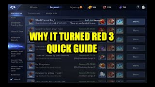 MIR 4 - WHY IT TURNED RED 3 | REQUEST MISSION QUICK GUIDE