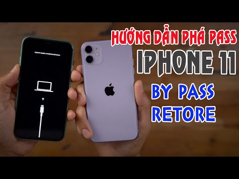 Hướng dẫn phá khóa IPhone 11 | 11 bị vô hiệu hóa | Retore, Factore reset IPhone 11| Thủ thuật msm.vn