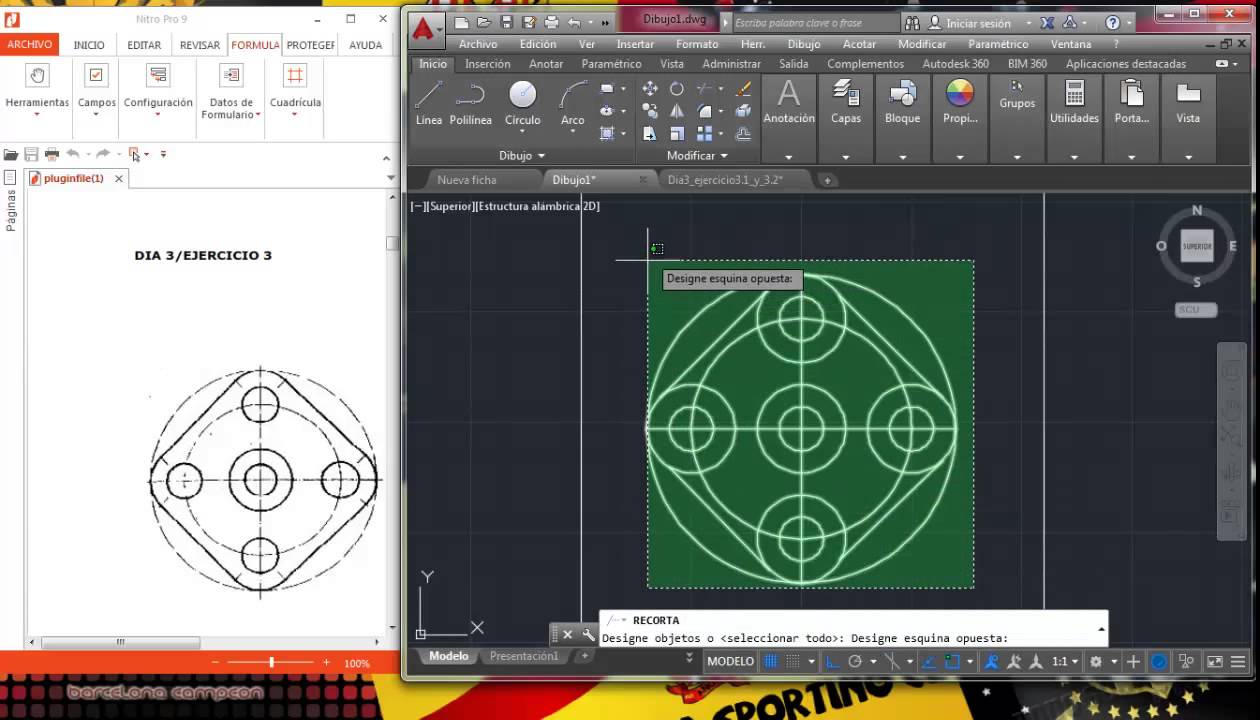 Dibujar Y Exportar Archivo Pdf AutoCAD 2015 YouTube