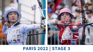 Choi Misun v Penny Healey – recurve women bronze | Paris 2022 World Cup S3 screenshot 5