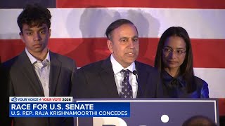 Raja Krishnamoorthi Concedes In Democratic Race For Us Senate Seat