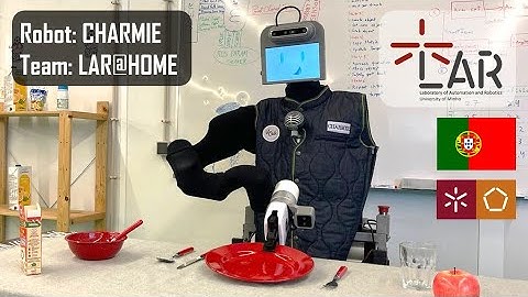 LAR@Home Qualification Video RoboCup@Home 2026 - CHARMIE