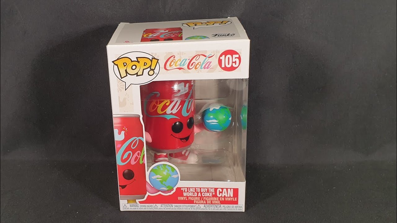 Unboxing: Coca-Cola I'd like to buy the world a Coke Can Funko Pop Vinyl  Figure 