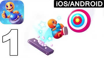 Rocket Buddy - Ricochet: Levels 1-36 - Walkthrough Part 1 (iOS Android)