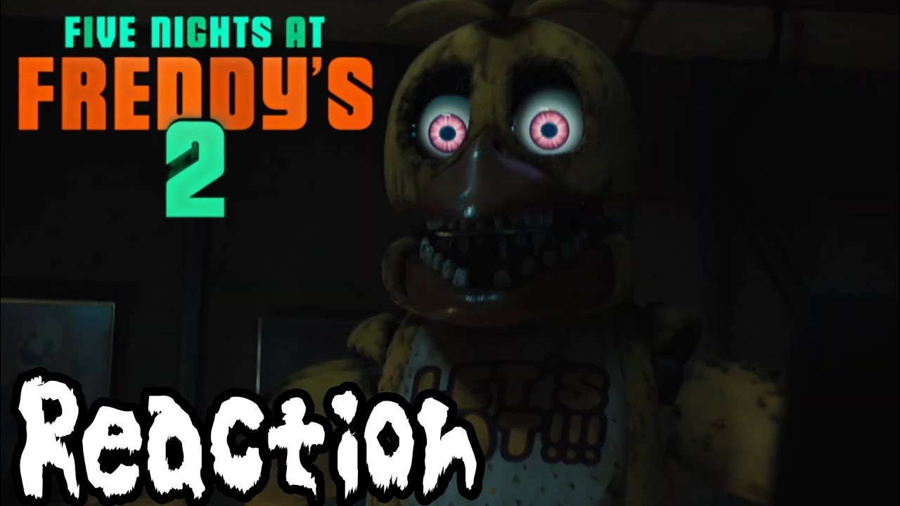 Five Nights at Freddys 2 Official Trailer Reaction - YouTube
