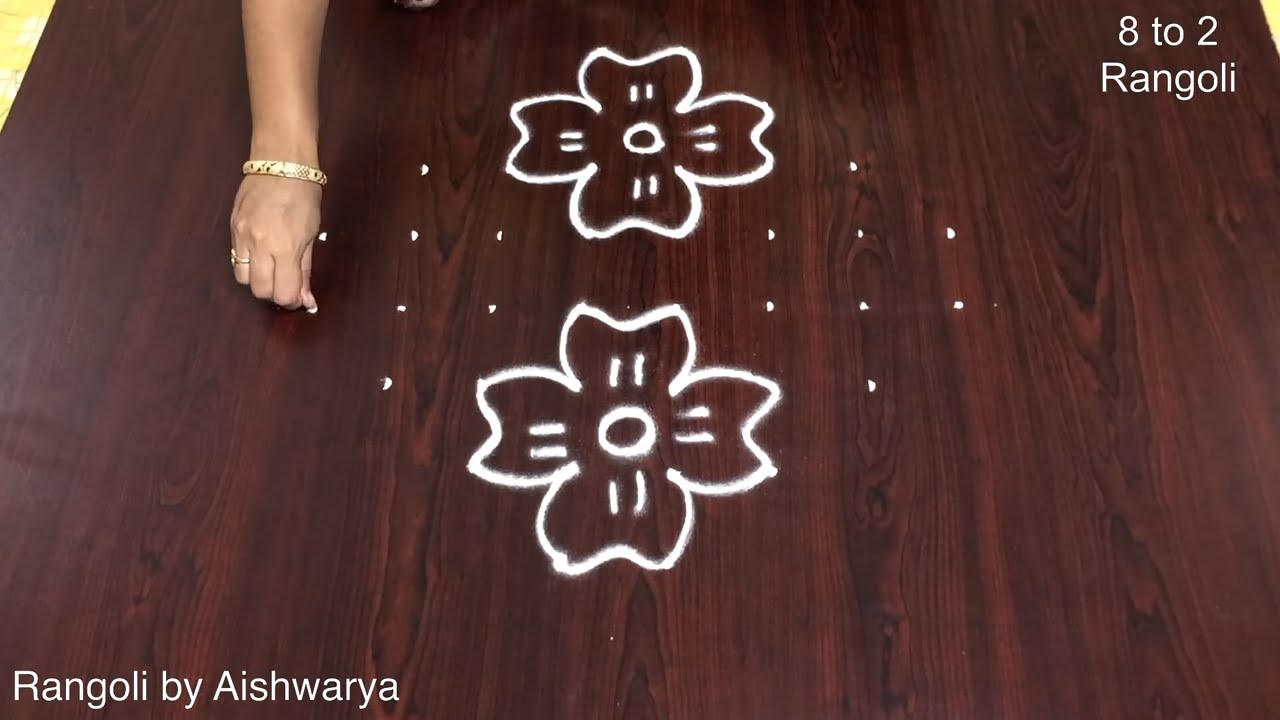 How to Draw a Simple Kolam