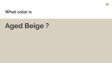 Aged Beige color #d7cfc0 hex color - Yellow color - Cool color d7cfc0