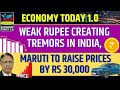 Weak Rupee Creating Tremors in India, Maruti to Raise Prices by Rs 30,000
