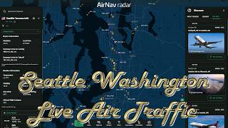 Seattle Washington SEA Airport AirNav Radar • Live ATC & Classical Music