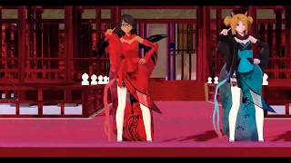 No Title (MMD)~Cece & Creeperless ^^
