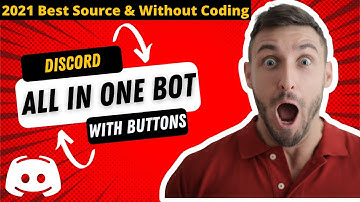 How To Make Discord ALL IN One Bot Like, CarlBot,Dyno,Mee6 With Buttons, 2021 Best Code