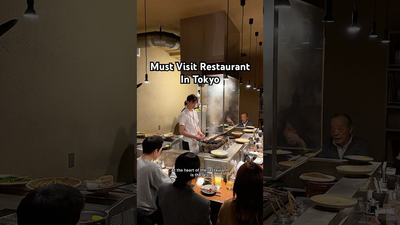 One of the BEST restaurants in Tokyo 🇯🇵 #tokyotravel #tokyofood #japanfood #tokyovlog
