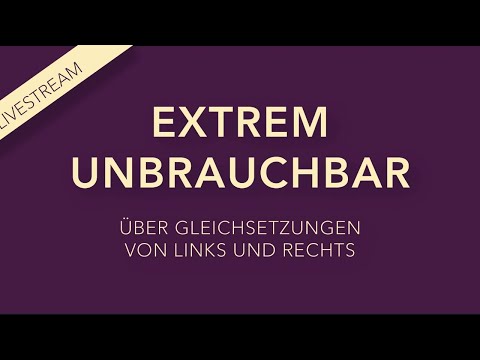 ›Extrem unbrauchbar‹ Buchvorstellung & Diskussion