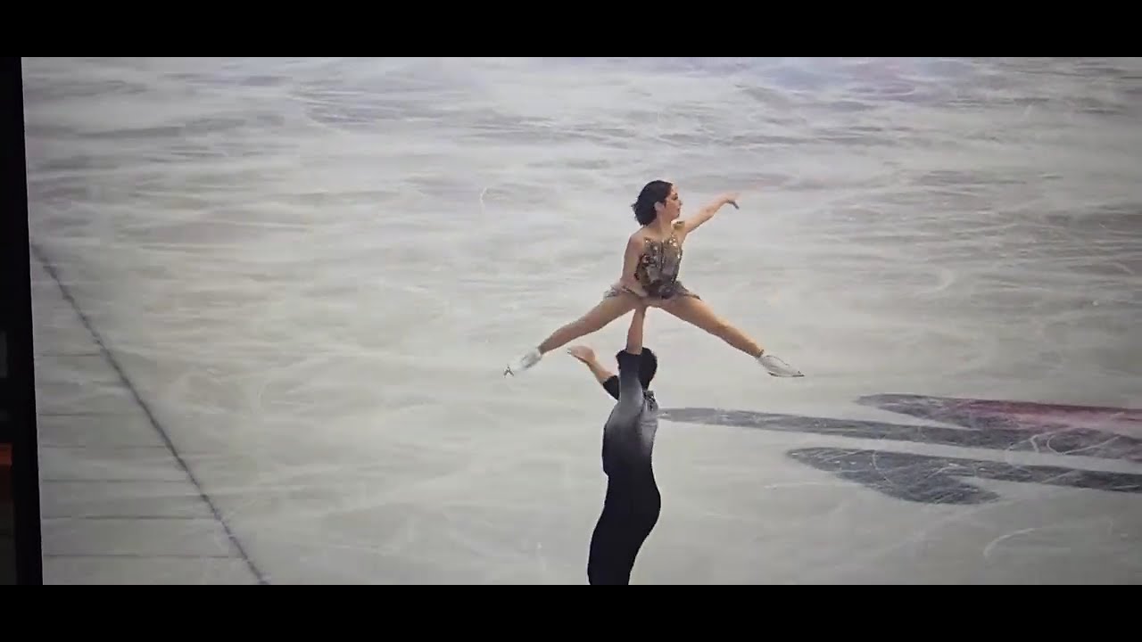 #Riku Miura & Ryuichi Kihara (JPN)# wins gold - Pairs free skate | Milano Olympics#