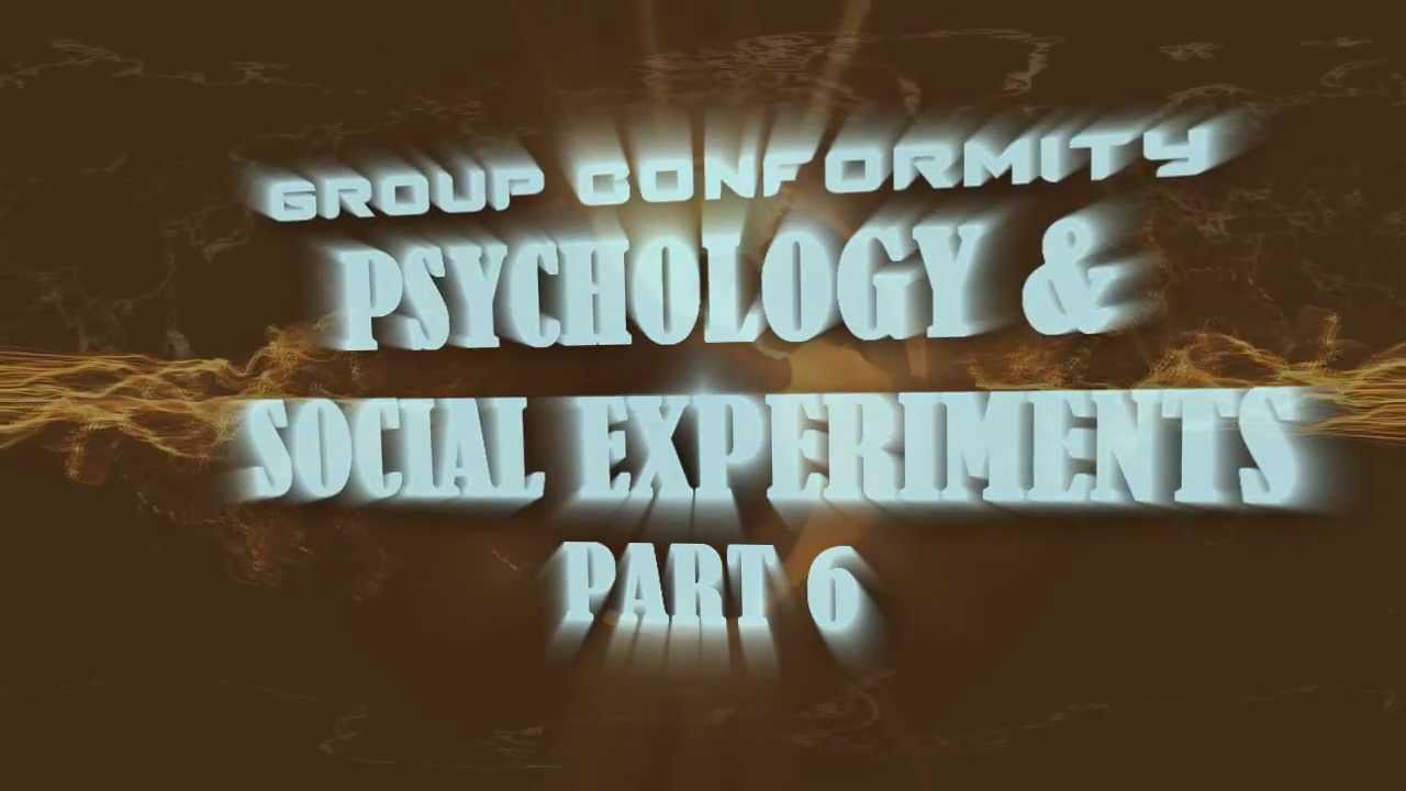 (GROUP CONFORMITY) PSYCHOLOGY AND SOCIAL EXPERIMENTS BEHAVIOUR - PART 6/17