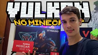 Mod Vulkan No Minecraft é tão bom assim? 700 frames com a rx 7600