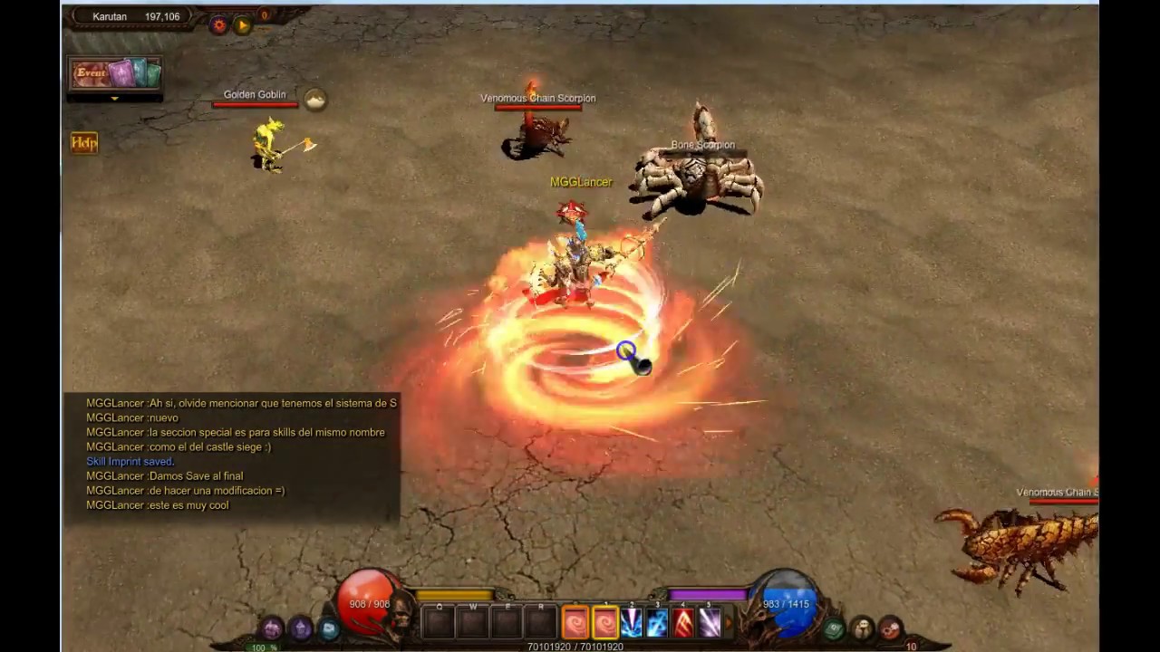 Grow lancer wings