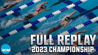 2023 NCAA DIII swimming and diving championship: Day one full replay