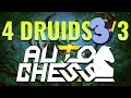 Strategy Challenge | 4 DRUIDS 3/3 ► Dota Auto Chess