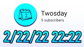This Channel Was Created On 2/22/22 At 22:22:22! // FROLiC #94