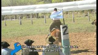 Jineteadas en Tapalqué, Provincia de Bs. As. 1/9/12 (Parte 1)