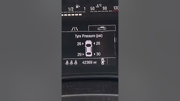 vauxhall tyre pressure light reset - also read description
