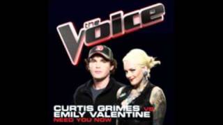 Curtis Grimes & Emily Valentine - Need You Now [STUDIO RECORDING]