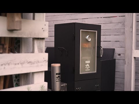 dragON E101 electric smoker with smoke generator , 70 L