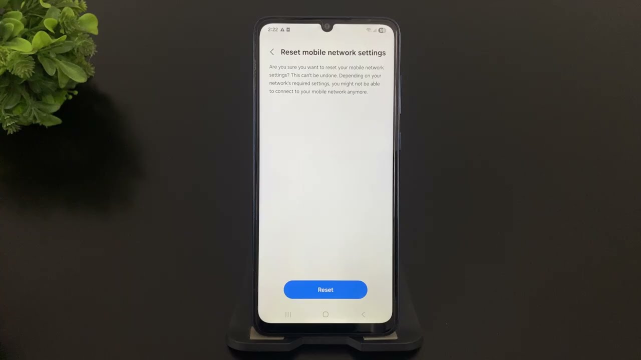 How to Reset Mobile Network on Samsung Galaxy F07 | Samsung Galaxy F07 Mobile Network Reset Guide