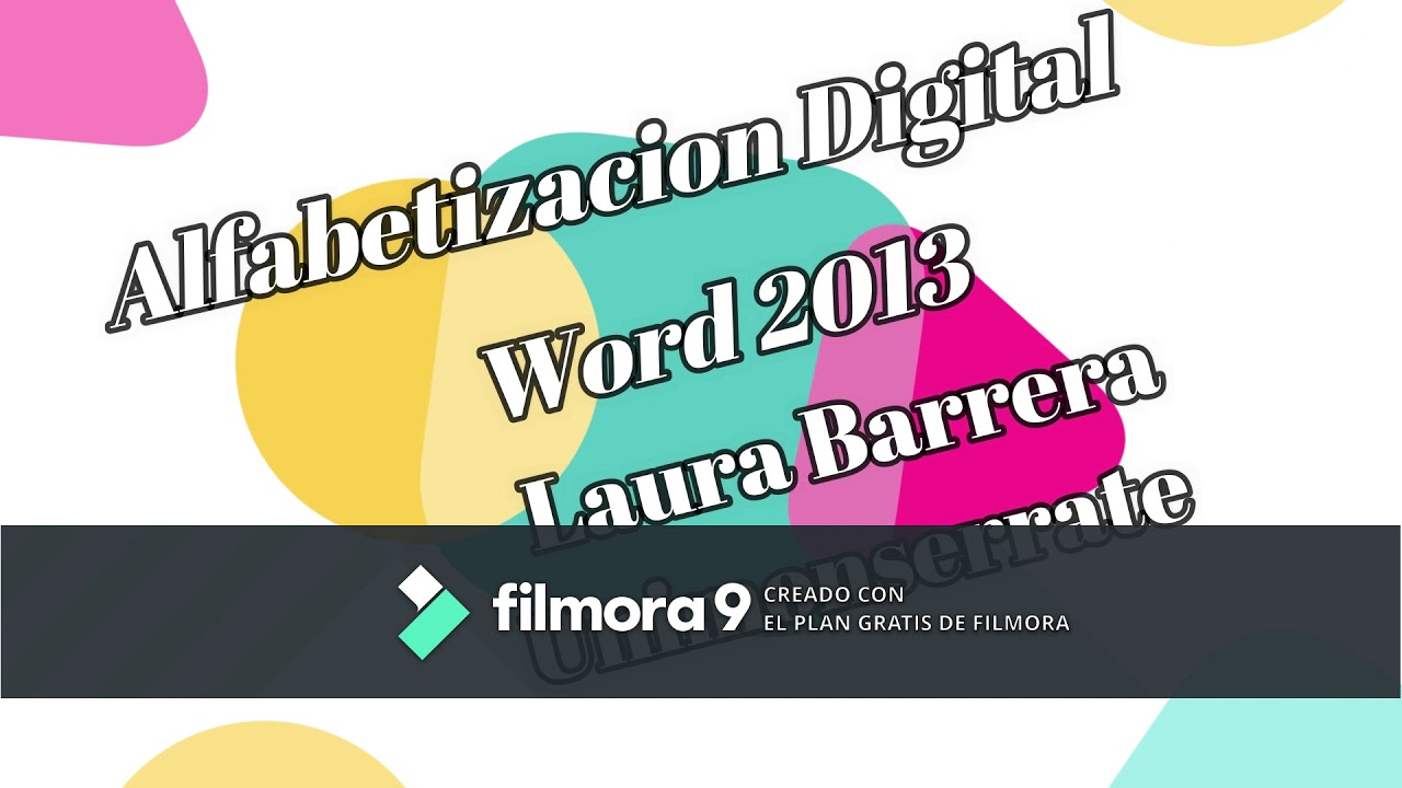 Como utilizar word 2013 educadigital 3 0 youtube
