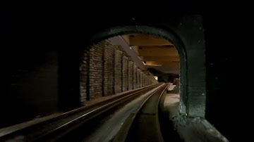 K&SV cab-ride: Lower staging to upper level branch