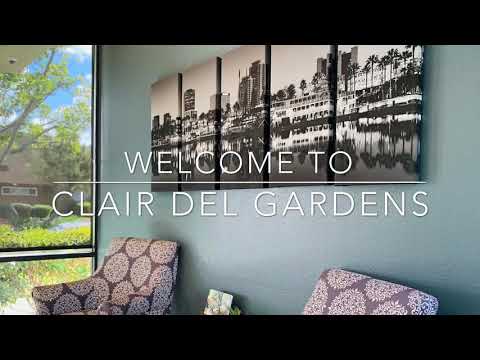 Clair Del Gardens Virtual Tour 2 Bedroom 1 Bath Floor Plan B