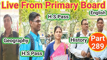 WB Primary TET Interview Questions & Answers| WB Primary Teacher Interview-2014 & 2017| Part-289
