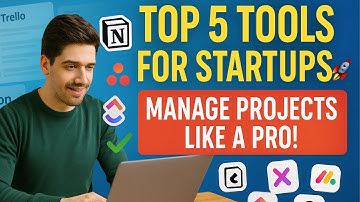 Top 5 Project Management Tools for Startups in 2025 🚀 | Boost Productivity Fast!