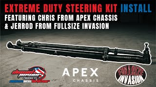APEX CHASSIS STEERING KIT INSTALL FT CHRIS FROM APEX CHASSIS & JERROD FROM FULL SIZE INVASION