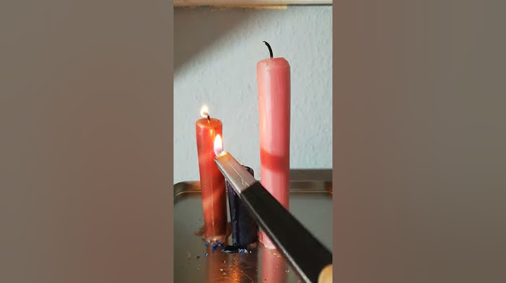 Versuch: 3 Kerzen unter Glas