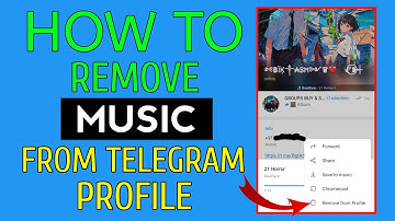 How to Remove Music From Telegram Profile | Telegram Profile Se Music Remove Kaise Kare | Telegram 