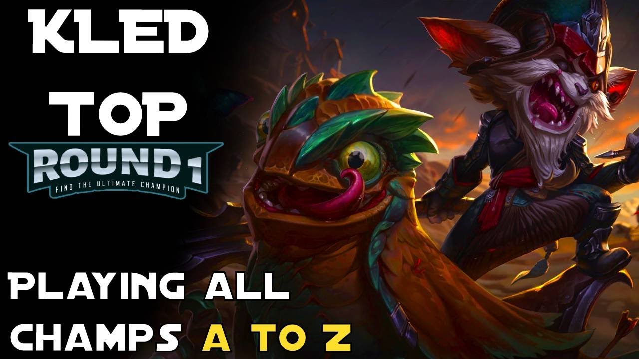 KLED vs KAYLE TOP! - Season 12 -League of Legends - Round 1