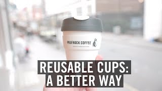 A reusable coffee cup with a “sip” lid? Same as this, just reusable instead  of one time use : r/HelpMeFind