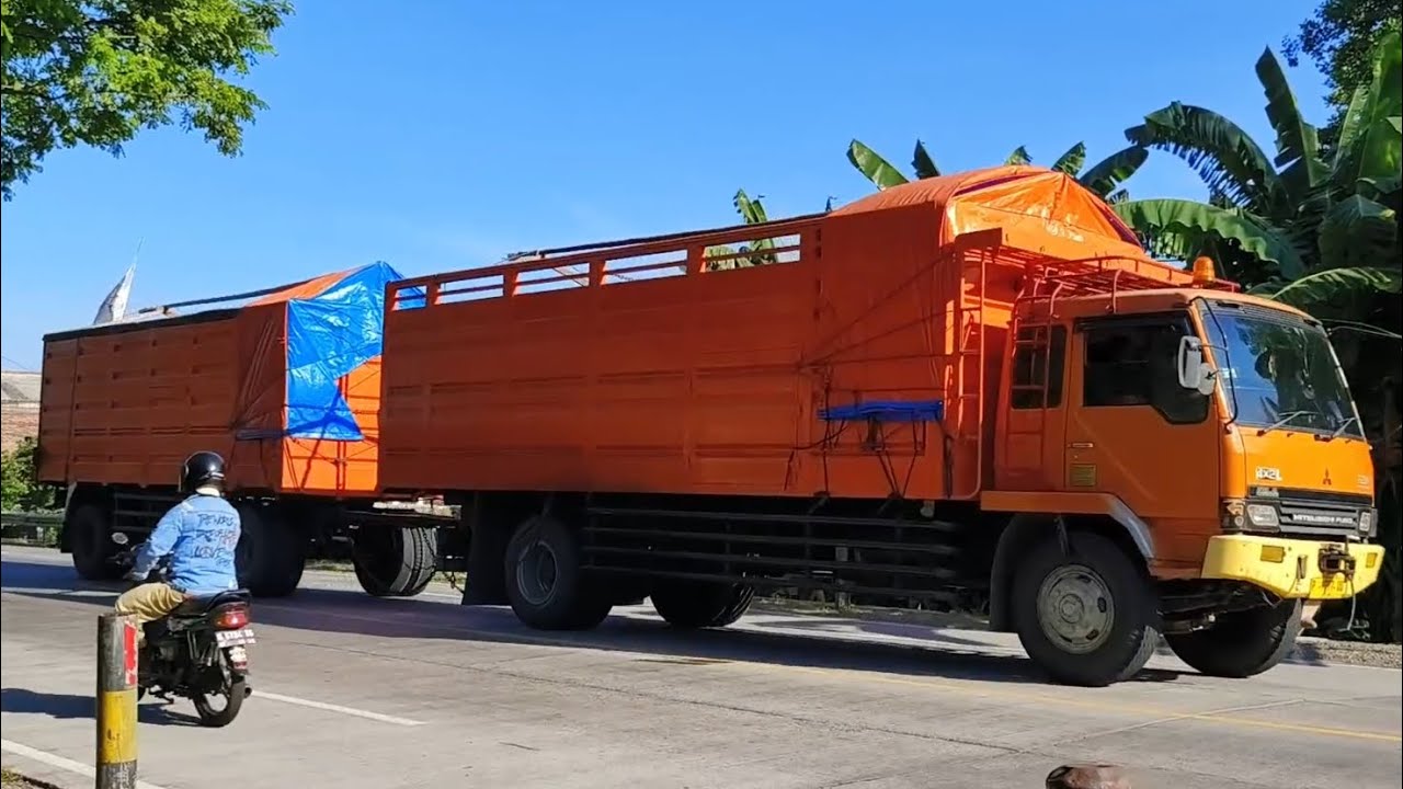 Truk Tronton Gandeng Fuso 4x2L 224, Truk Kontainer Hino 500 FG 235 TI