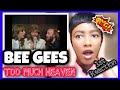 A TERRIBLE SINGER REACTS TO BEE GEES TOO MUCH HEAVEN FOR THE FIRST TIME I BEE GEES FIRST REACTION 😲