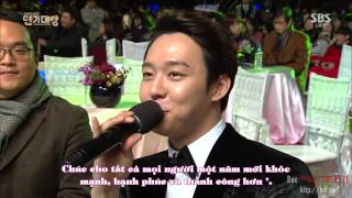[Vietsub][31.12.2014] Full Park Yoochun SBS Drama Awards 2014 -  Top 10 stars +Top Male Excellent