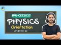 IMU CET 2027 PHYSICS Orientation Demo Class| Merchant navy