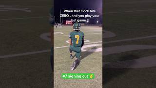That last game hits different ☹️🏈 #shorts