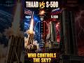THAAD vs S-500: Who Wins the Space Missile War? 🚨🚀