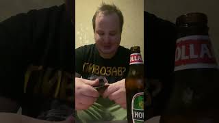 Пиво Hollandia под рыбку окунь