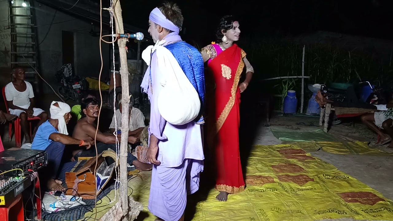  संगीत भाग3 धोबिया धोबिनिया जवाब सवाल बिरहा रघुपति मास्टर करवा नाच पार्टी