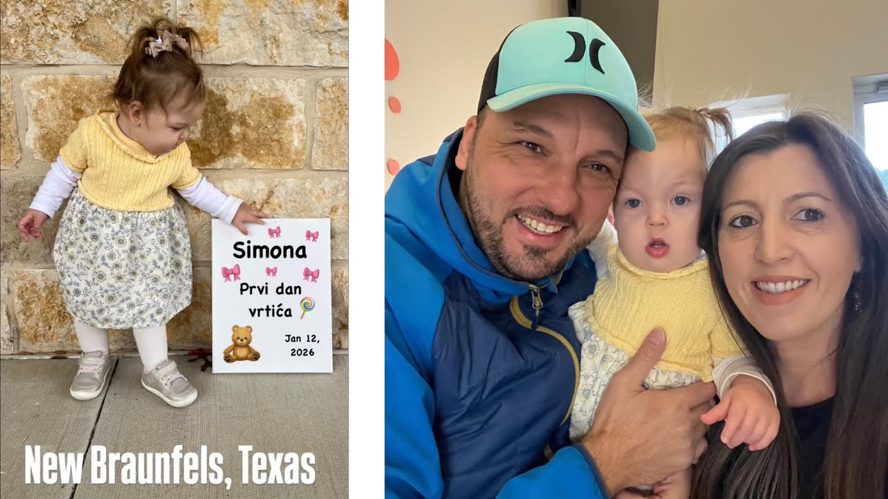 Simona krenula u vrtić 🎀Vrtići u Americi I weekly vlog 