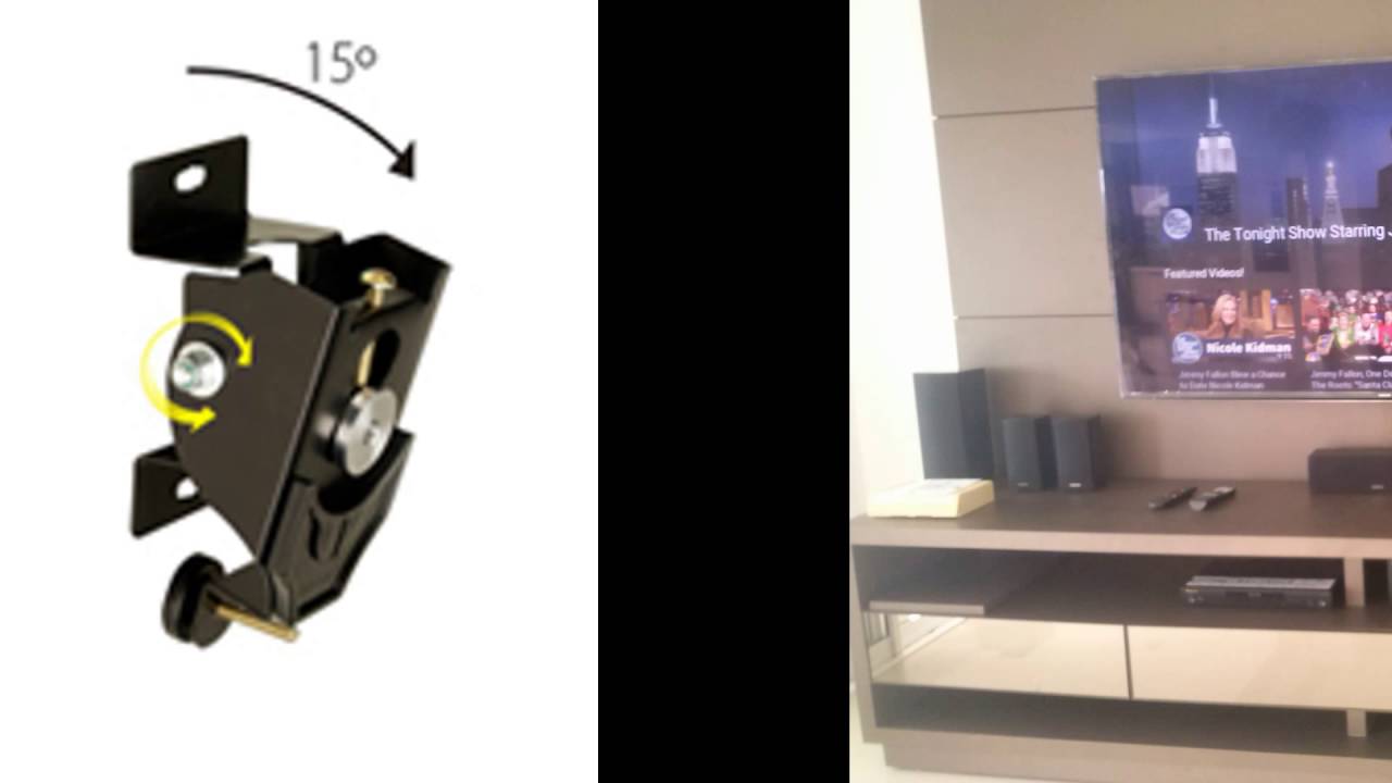suporte fixo para tv em painel - YouTube