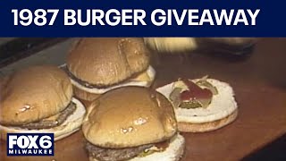 FOX6 Archive: George Webb Restaurants give away free burgers (April 22, 1987) | FOX6 News Milwaukee